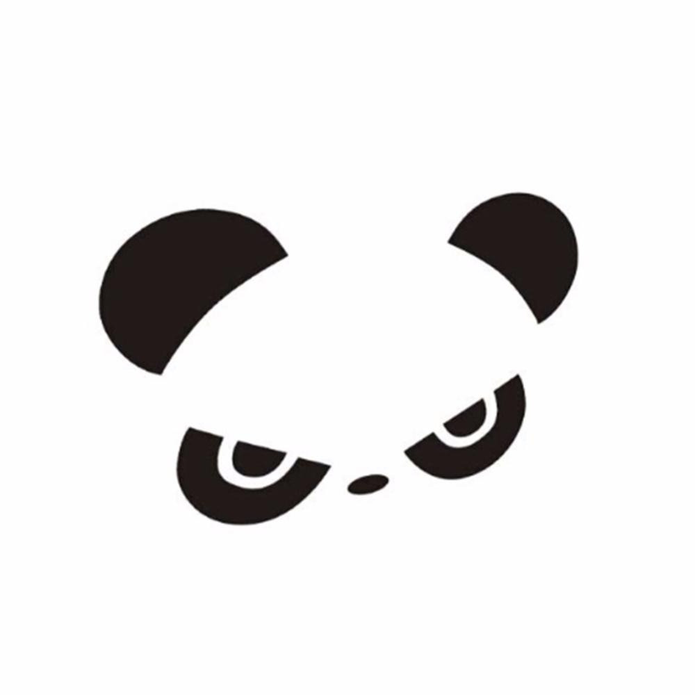 Наклейки на авто Панда Черная на зеркала заднего в Киев - изображение 7