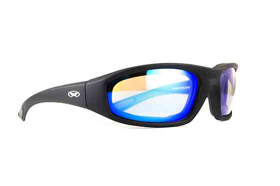 Окуляри фотохромні (захисні) Global Vision KickBack Photochromic (G-Tech™ blue) Anti Fog, фотохромні дзеркальні сині Запоріжжя
