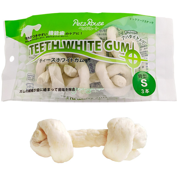 Petz Route Teeth White Gum ПЕТС РУТ КІСТКА ДЛЯ ЧИЩЕННЯ ЗУБІВ жувальні ласощі для собак Київ - фото 1