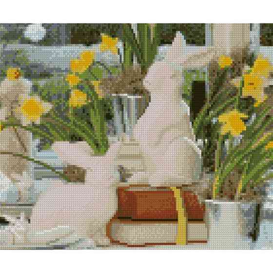 Алмазна картина "Веселі статуетки" HX192 30х40 см Вінниця