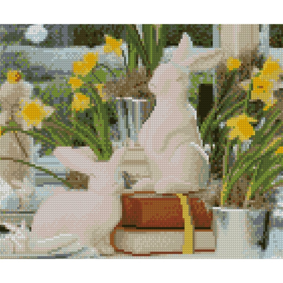 Алмазна картина "Веселі статуетки" HX192 30х40 см Вінниця - фото 1