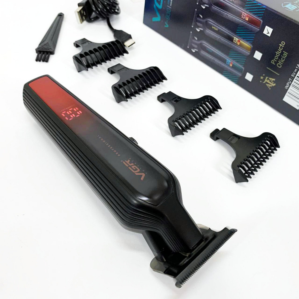 Професійна окантовочна машинка для стрижки волосся, Акумуляторний універсальний тример для стрижки DF-42 Львів - фото 9