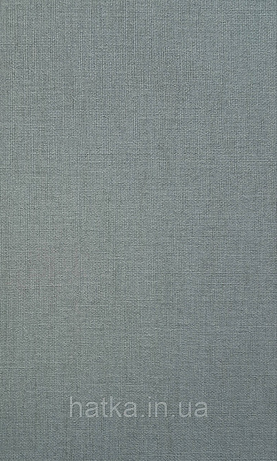 Обои винил на флизелине Rasch Florentine 1.06х10 однотонные мелкая полоска под ткань матовые бирюзовые Киев - изображение 1