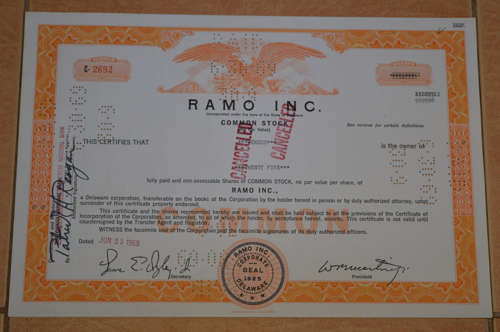 Акція. США. 1969 рік No2692 (Б-5) Полтава - фото 1