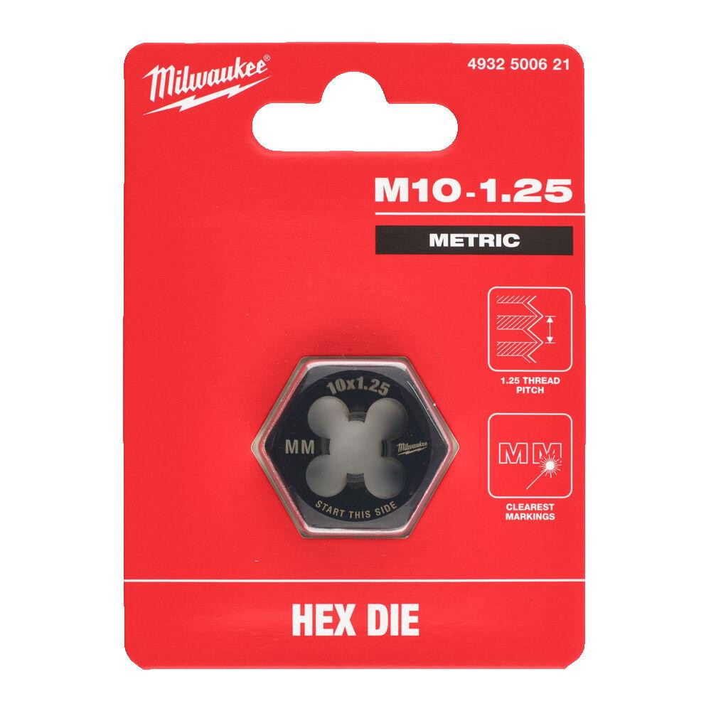 Плашка шестигранна MILWAUKEE, М10-1,25мм Одесса - изображение 2