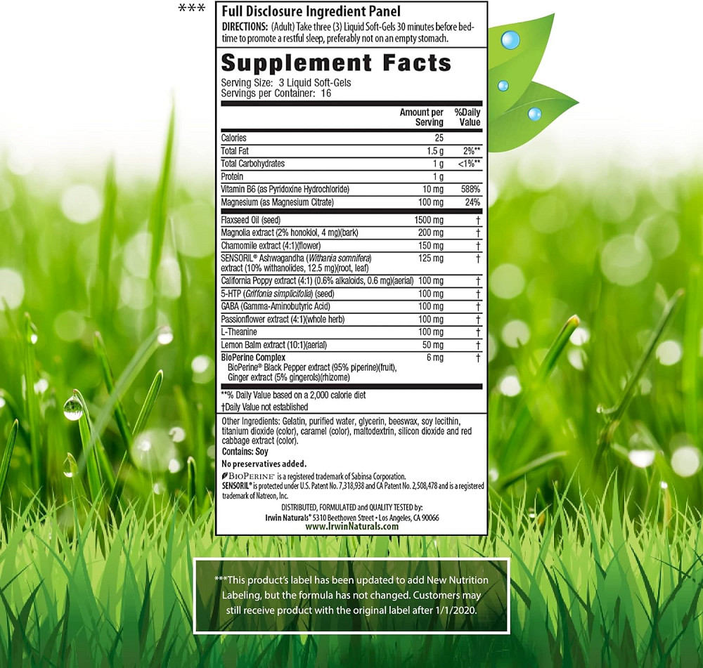 Для сну Irwin Naturals Power to Sleep PM Melatonin-Free 50 гелевих капсул Луцьк - фото 2