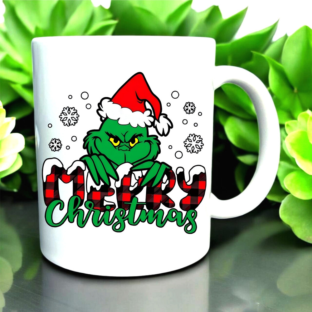 Новорічна чашка з Грінчем Merry Christmas Городище - фото 1