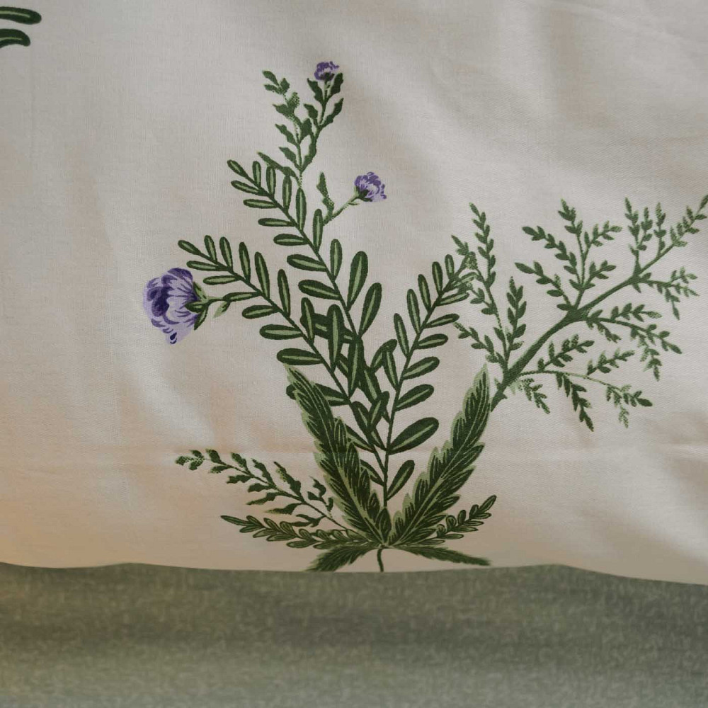 Евро комплект постельного белья Сатин Скиф 125 г/м2 YouStar (Белый) 2 х 70х70 Сумы - изображение 2