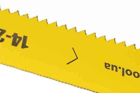 Полотно для металу/дерева MASTERTOOL двостороннє C60 300х25х0.6 мм/24/8х1" Ram D 6 шт 14-2908 Рівне