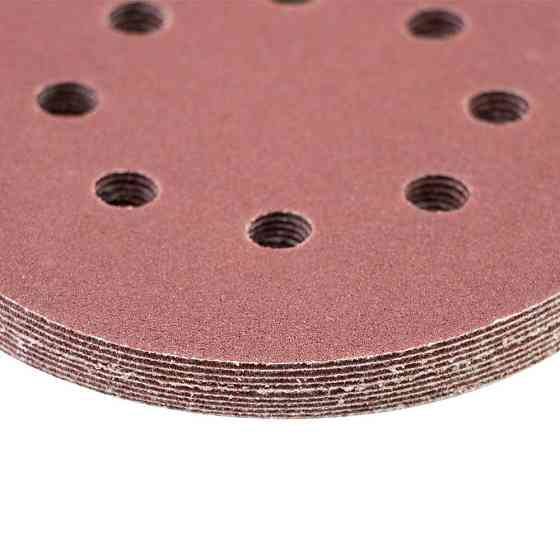 Шлифовальный круг 8 отверстий Ø125мм P100 (10шт) SIGMA (9122661) Киев