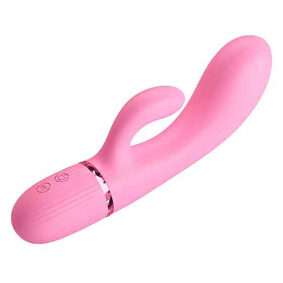 Вибратор-кролик PRETTY LOVE Marski розовый, 18 х 3.6 см Sex Aura Киев