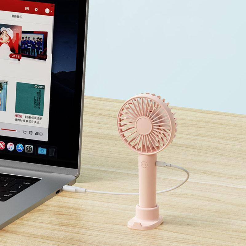 Ручной вентилятор с USB-подставкой (аккумулятор 4000mAh) Handy Mini Fan Киев - изображение 9