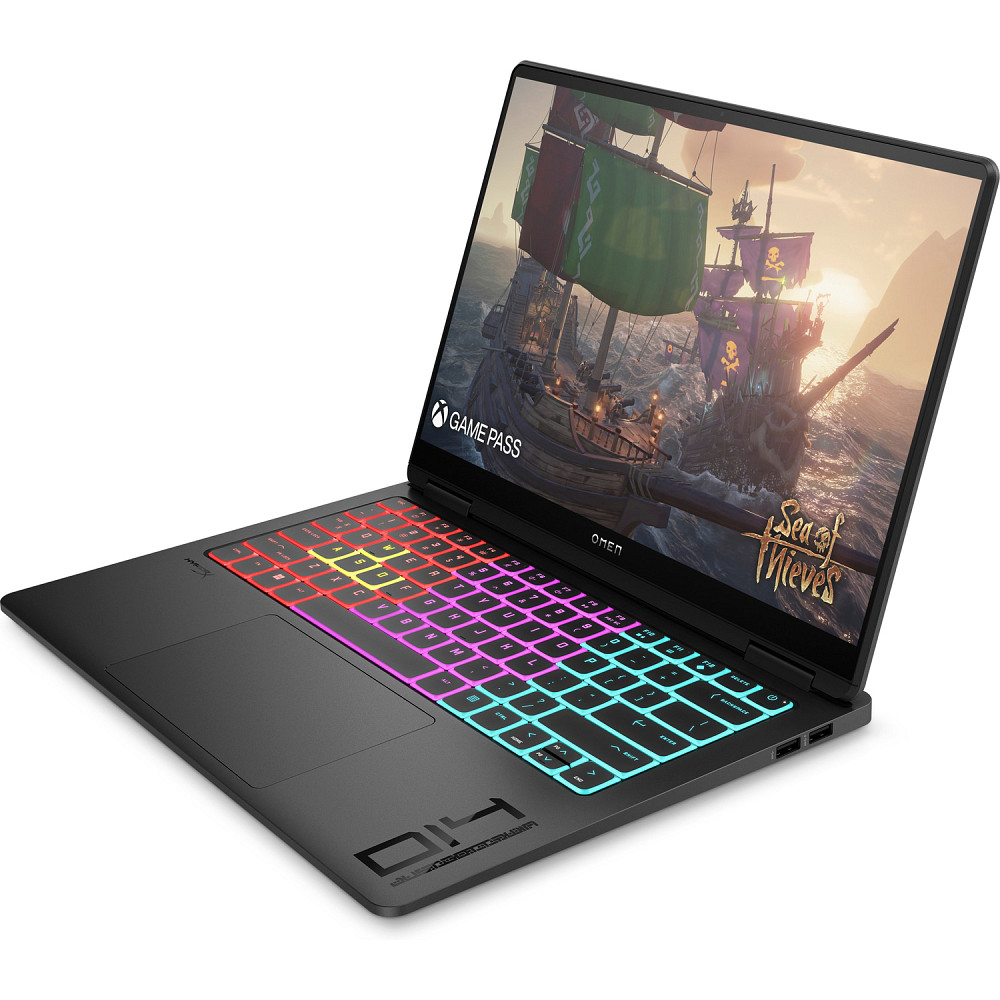 HP OMEN Gaming 14-fb0023ua 14"2.8K OLED,400n/U7-155H(4.8)/16Gb/SSD1Tb/RTX 4050,6GB/DOS/Чорний Вінниця - фото 3