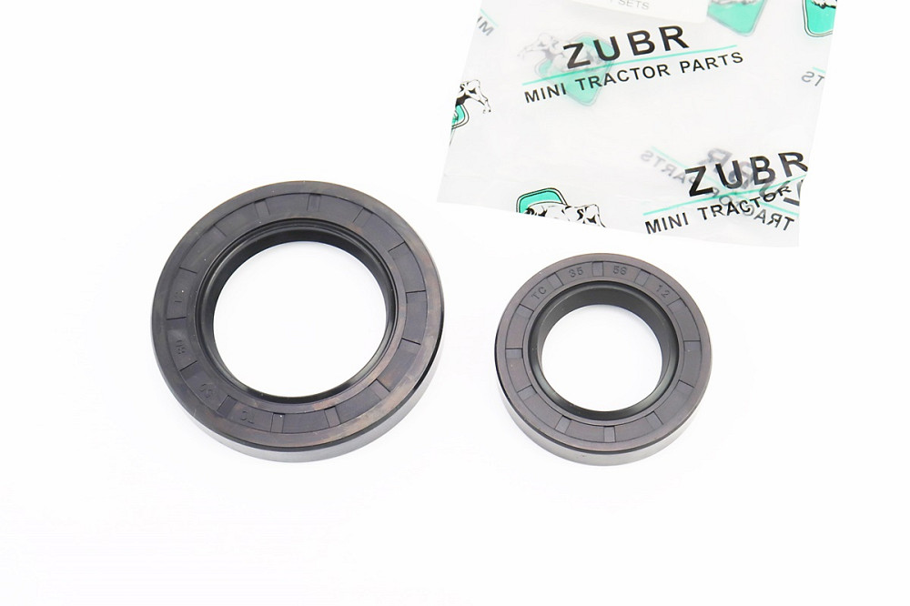 Сальники к-кт 2шт (35x58x12; 50x80x12) двигуна ZS1100 Киев - изображение 1