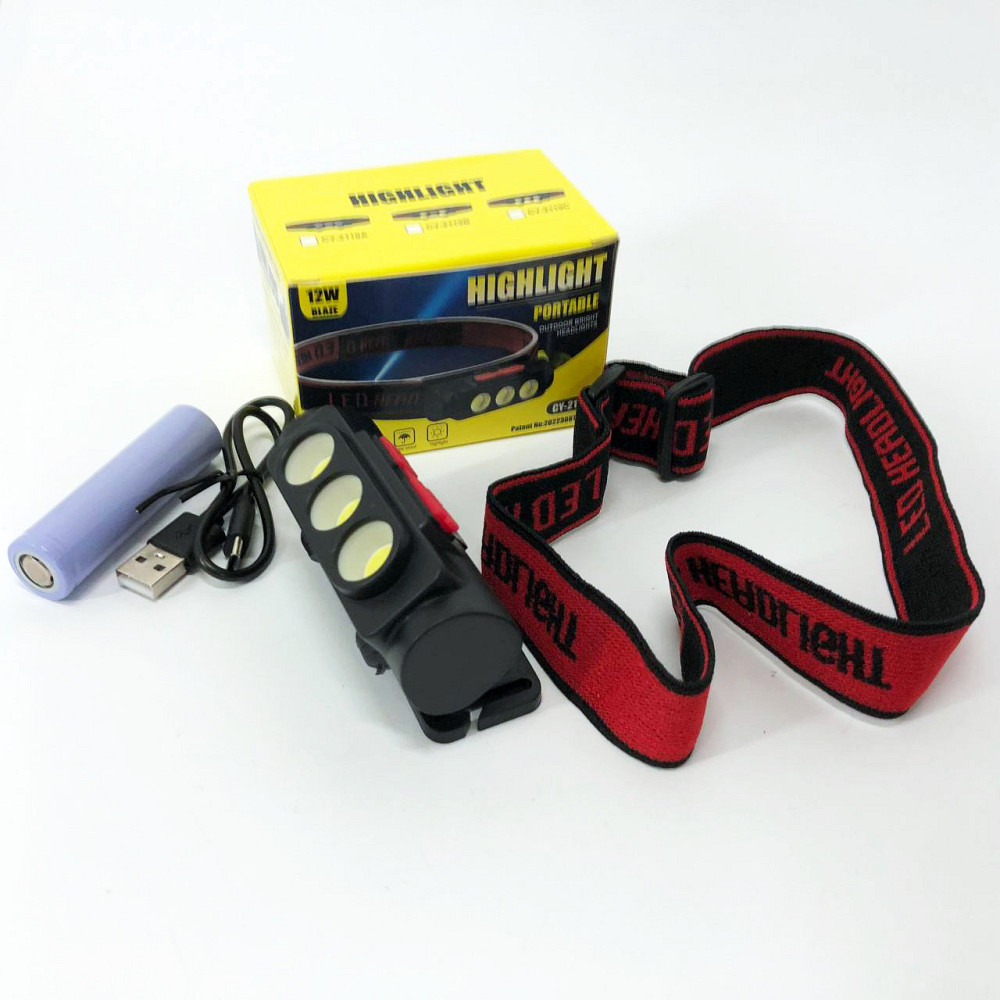 Налобний фонарь с аккумулятором PLD-2119C, Налобный аккумуляторный фонарь на голову CB-41 Львов - изображение 10