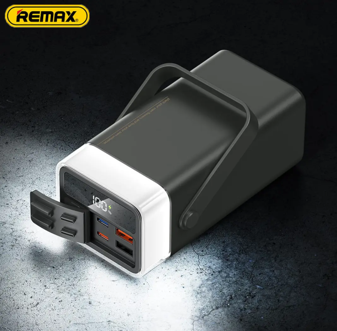 Універсальна зарядна батарея Power Bank Remax RPP-596 40000 mAh PD20W+QC22.5W з ліхтаремУніверсальна зарядна батарея Power Bank Re Вінниця - фото 7