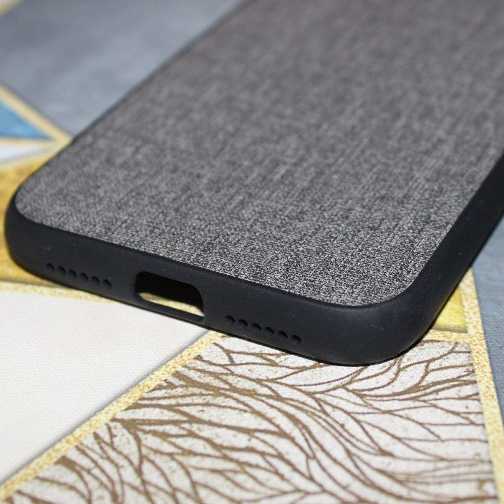 Тканинний чохол-накладка Iphone 11 Gray Київ - фото 2