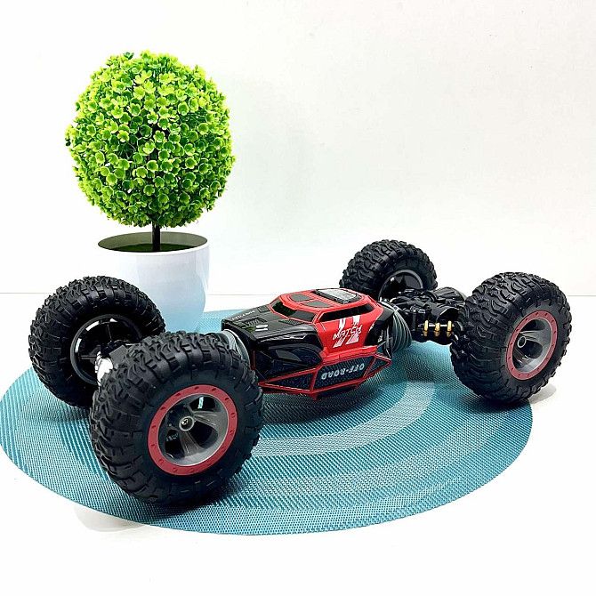 Машина трюкова Limo Toy перевертень всюдихід на радіокеруванні гумові колеса Червона (M 5507) Чернігів - фото 1