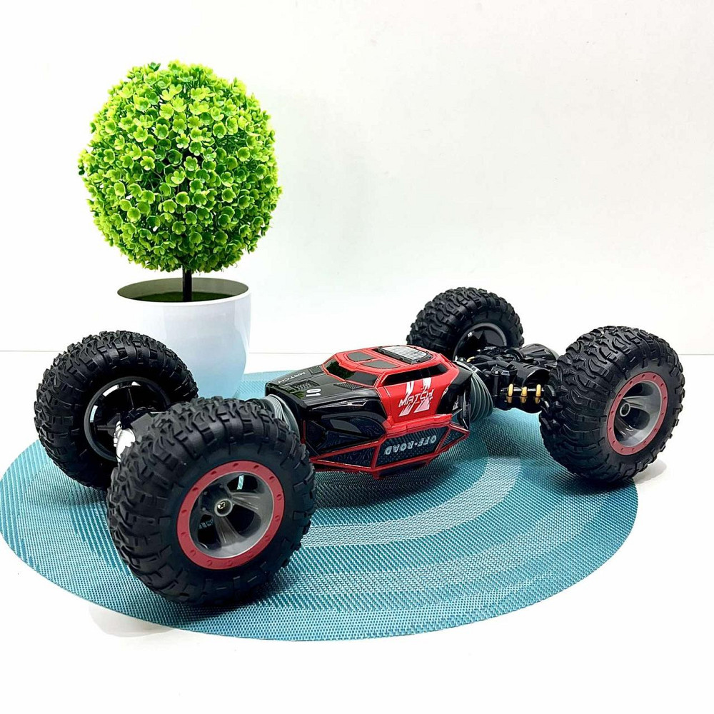 Машина трюкова Limo Toy перевертень всюдихід на радіокеруванні гумові колеса Червона (M 5507) Чернигов - изображение 1