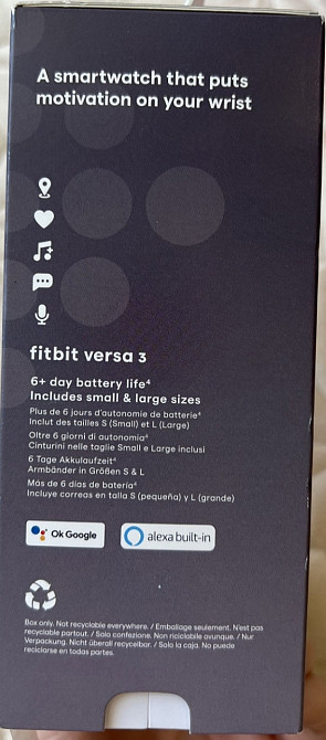 СМАРТ -Часы: FitBit Versa 3. Киев - изображение 5