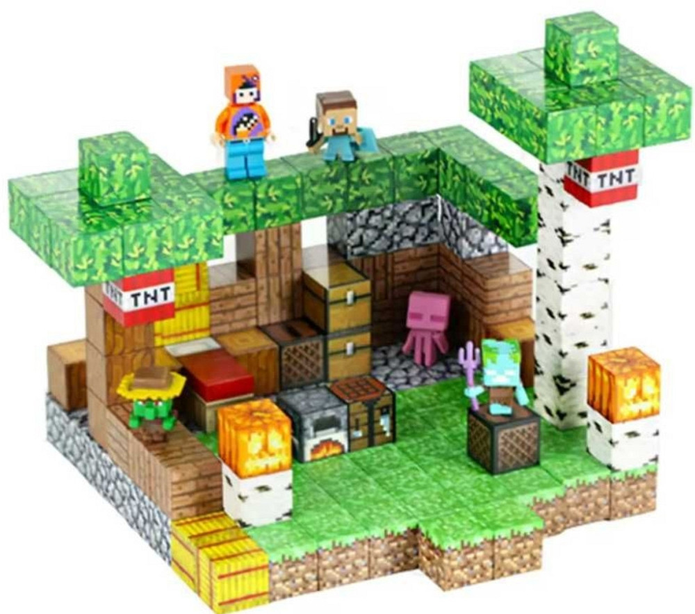КАЧЕСТВЕННЫЙ Магнитный конструктор МАЙНКРАФТ из блоков MINECRAFT ТРЕНД 2025. Харьков - изображение 8