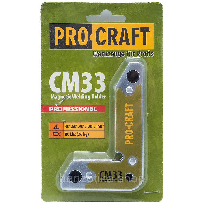 Магнітний кутник для зварювання Procraft CM33 Київ - фото 1