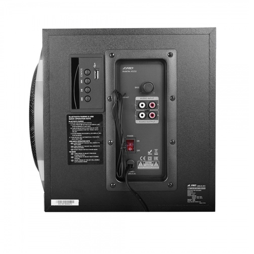 Акустична система 2.1 A-521X Sub-18W+2*13,5W USB+Bluetooth +картридер SD/MMC/MS чорний F&D
    
            
                Акустична система 2.1 Житомир - изображение 4