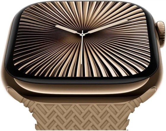 Умные смарт часы HK10 Pro Max Бежевый Винница