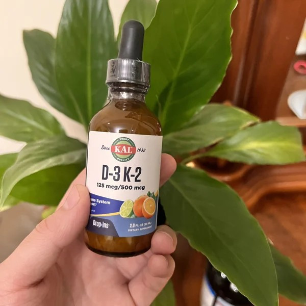 Вітаміни Д3 та K2 (Vitamin D-3 K-2) 5000 МО/500 мкг 59 мл із цитрусовим смаком Київ - фото 4