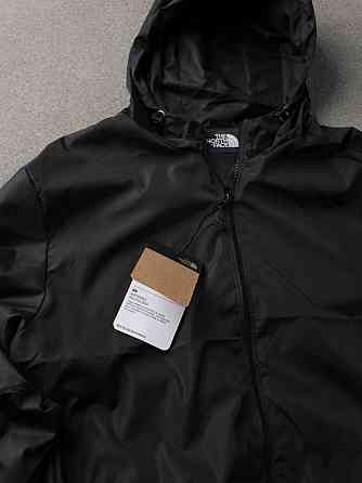 Літня куртка The North Face чорного кольору водостійка вітрозахисна вітровка чоловіча Львів