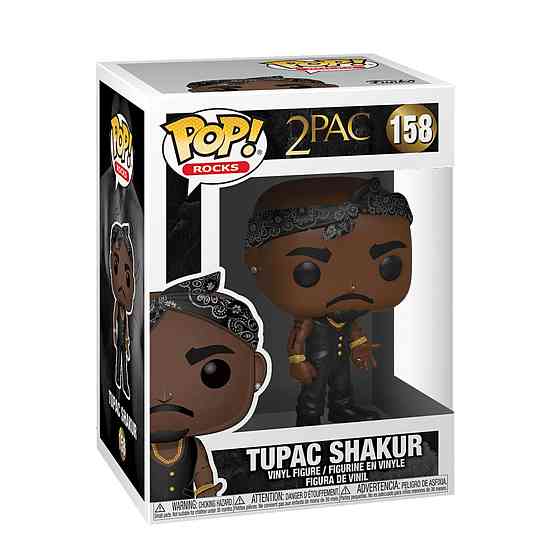 Ігрова фігурка Funko POP! - Тупак Шакур з банданою Днепр