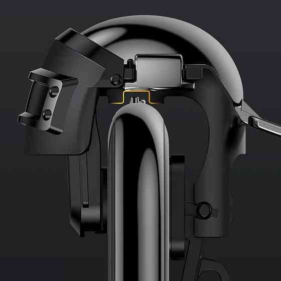 Игровой контроллер (джойстик, геймпад, триггер) Baseus Level 3 Helmet PUBG Gadget GA03 GMGA03-A02 (Camouflage Серый) Николаев