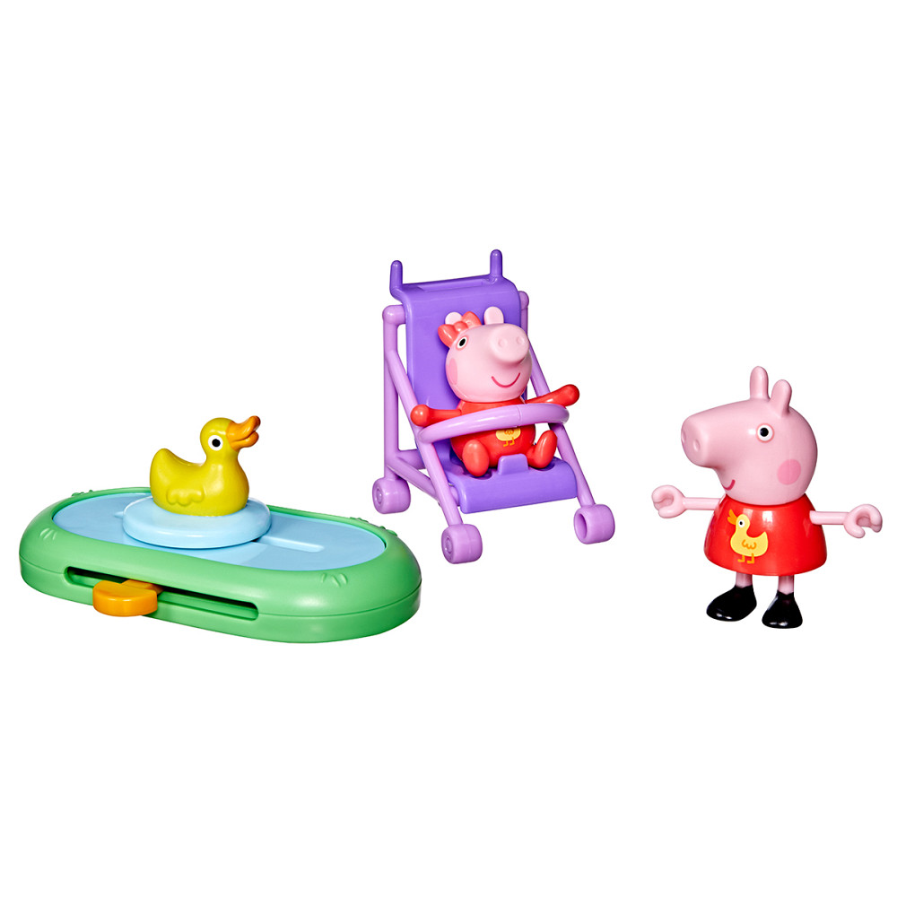 Ігровий набір Peppa Figurines серії Моменти з Пеппою – Сестрички на прогулянці Дніпро - фото 1