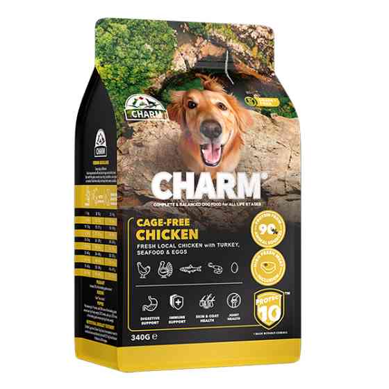 Charm Cage-Free Chicken ЧАРМ КУРИЦА СВОБОДНОГО ВЫГУЛА сухой беззерновой холистик корм для собак Киев