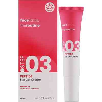 Крем для шкіри навколо очей Face Facts The Routine Step.03 Peptide Eye Gel Cream 15 мл (5031413930160) Вінниця