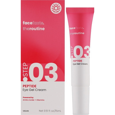 Крем для шкіри навколо очей Face Facts The Routine Step.03 Peptide Eye Gel Cream 15 мл (5031413930160) Вінниця - фото 1