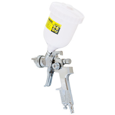 Краскопульт Sigma HVLP 1.3мм (хром) верхний бак, (пласт) (6812131) Винница - изображение 5