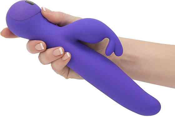 Вибратор-кролик Touch by SWAN - Trio Purple, сенсорное управление, ротация, диаметр 3,8 см Sex Aura Киев