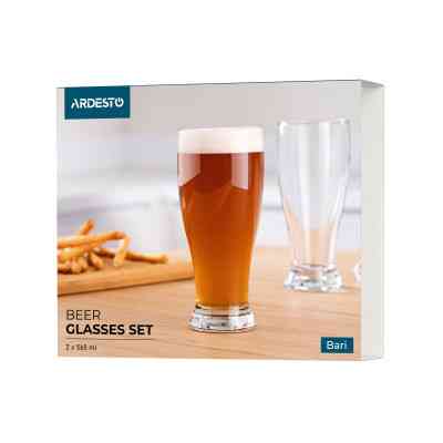 Набор стаканов Ardesto Bari 565 мл 2 шт (AR2656BB) Винница