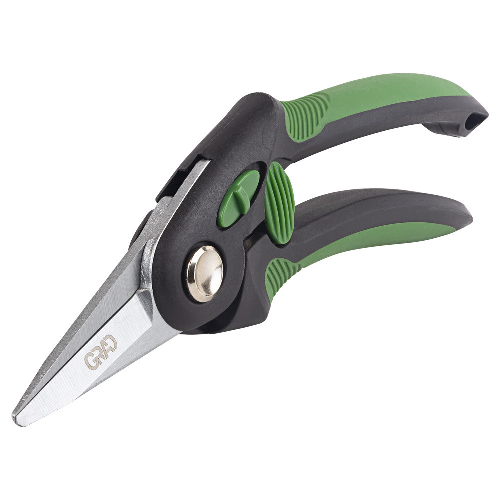 Grad Секатор для цветов 225мм регулятор раскрытия GRAD (5021635) Коломия - фото 9