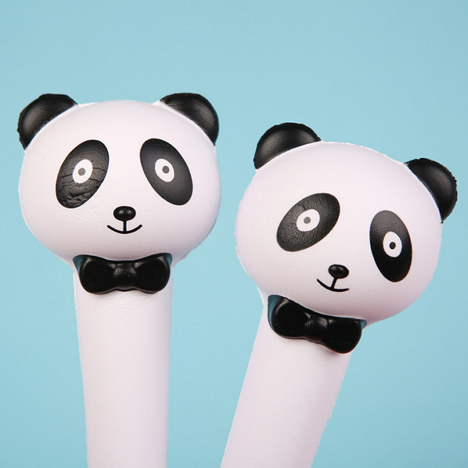 Набір ручок масляних Bookopt 0.7 мм BP5029 Squishy Panda (2шт) Кам'янське - фото 5