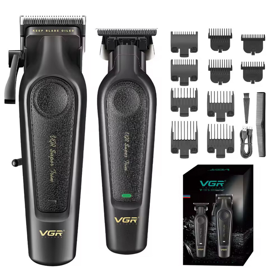 Машинка для стрижки волосся для професіоналів VGR Машинка стрижки волосся міцна MN-73 Івано-Франківськ - фото 1