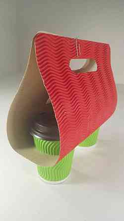 Кейс паперовий "Червоний" (25 шт) Харків