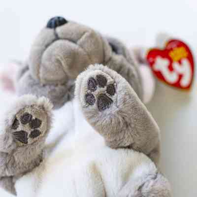 Мягкая игрушка Ty Beanie bellies Серая собака WILFRED 20 см (40596) Винница