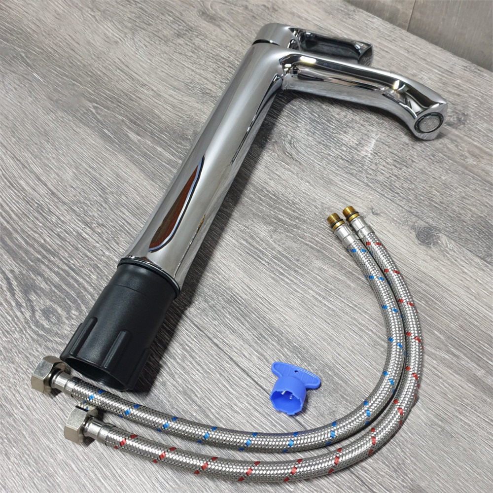 Змішувач для раковини Imprese VYSKOV високий, хром, 05340-H Київ - фото 3