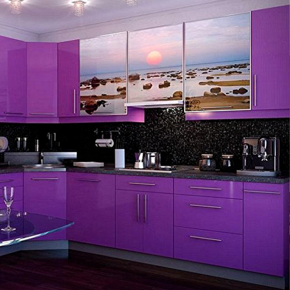 Самоклеюча плівка 0,45х10м х 0,07мм Фіолетова SW-00000822 Київ - фото 5