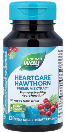Глід Nature's Way Hawthorn 160 мг 120 таб Київ