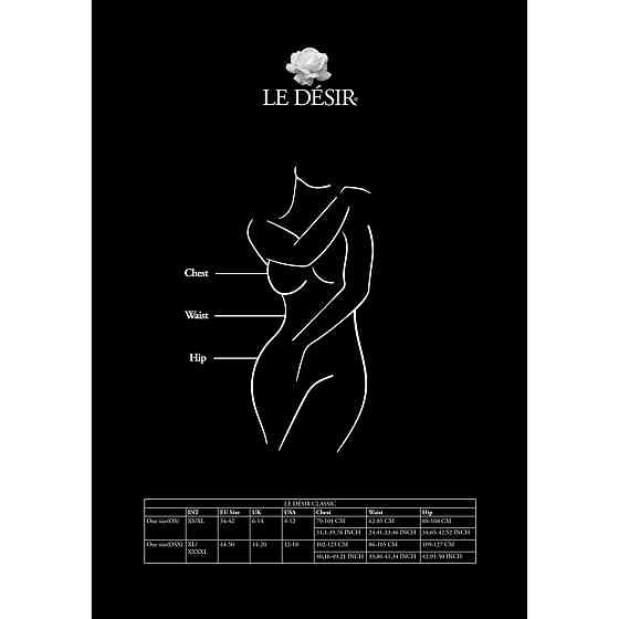 Жіночий боді з контрастної сітки Le Desir Contrast Fence Net Teddy Queen Size, чорний Sex Aura Київ