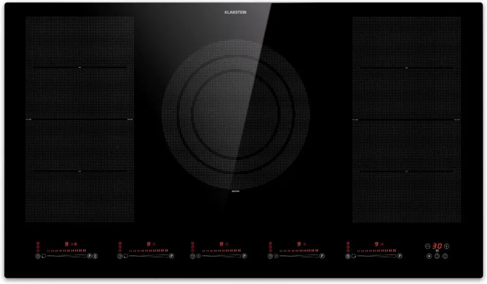 Варочная поверхность Klarstein Masterzone 90 Flex Czarny Киев - изображение 1
