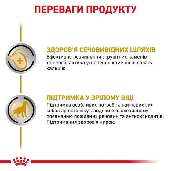 Royal Canin Urinary S/O AGEING 7+ (Роял Канін Уринарі СО) сухий корм для собак від 7 років для сечових шляхів Запоріжжя